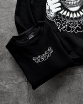 Blusa de Moletinho Careca Palhaço Trip Side “Clown” - Preta